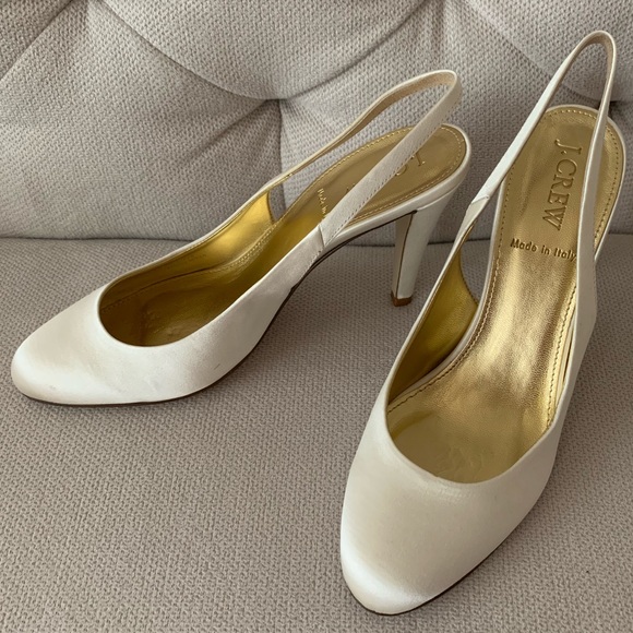 J. Crew Cate Satin Slingbacks - Picture 2 of 6